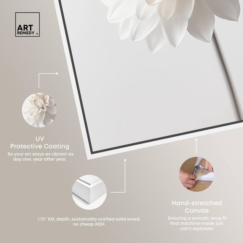 Pristine Blossom I Canvas by Art Remedy