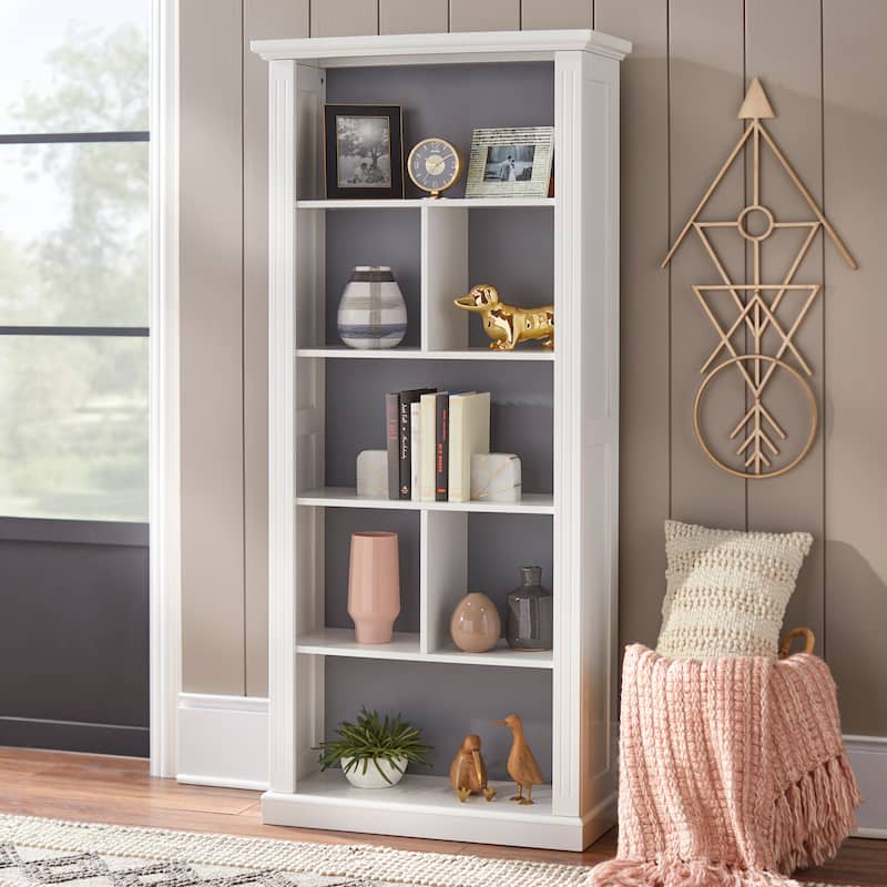 Simple Living Holland 5-tier Transitional Bookcase