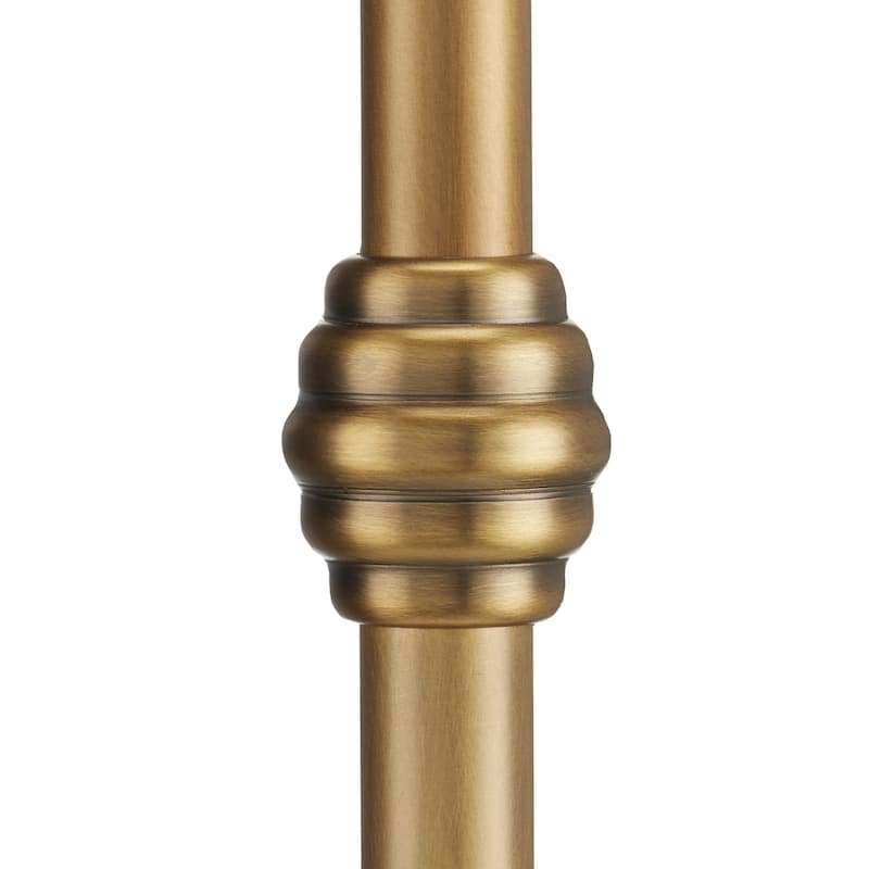 Currey & Company Caldwell Brass Table Lamp - 34.5"h x 16"w x 8"d