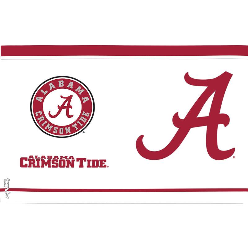 Tervis University of Alabama Crimson Tide Tradition Made in USA Double Walled Insulated Travel Tumbler, Classic