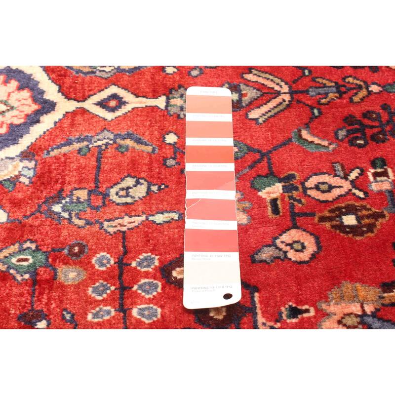 ECARPETGALLERY Hand-knotted Anadol Red Wool Rug - 3'8 x 4'8