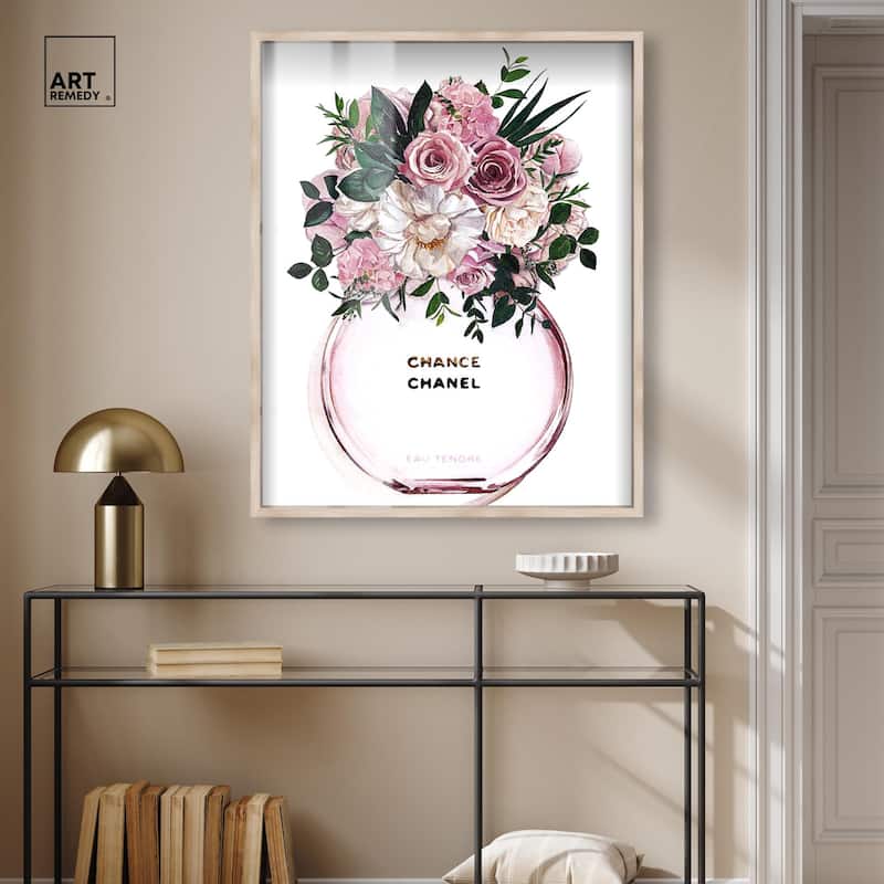 Floral Chance Fragrance Shadowbox by Art Remedy