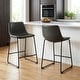 preview thumbnail 1 of 23, Carbon Loft Richard Faux Leather and Iron Counter Stool (Set of 2)