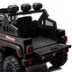 preview thumbnail 19 of 58, 24V 4WD Ride-On Truck for Kids, Remote Control, Spacious Rear Storage, Bluetooth, LED Lights, 4 Motors, Soft Start, for Kids
