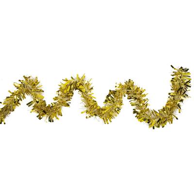 50' x 4' Wide Cut Tinsel Christmas Garland - Unlit