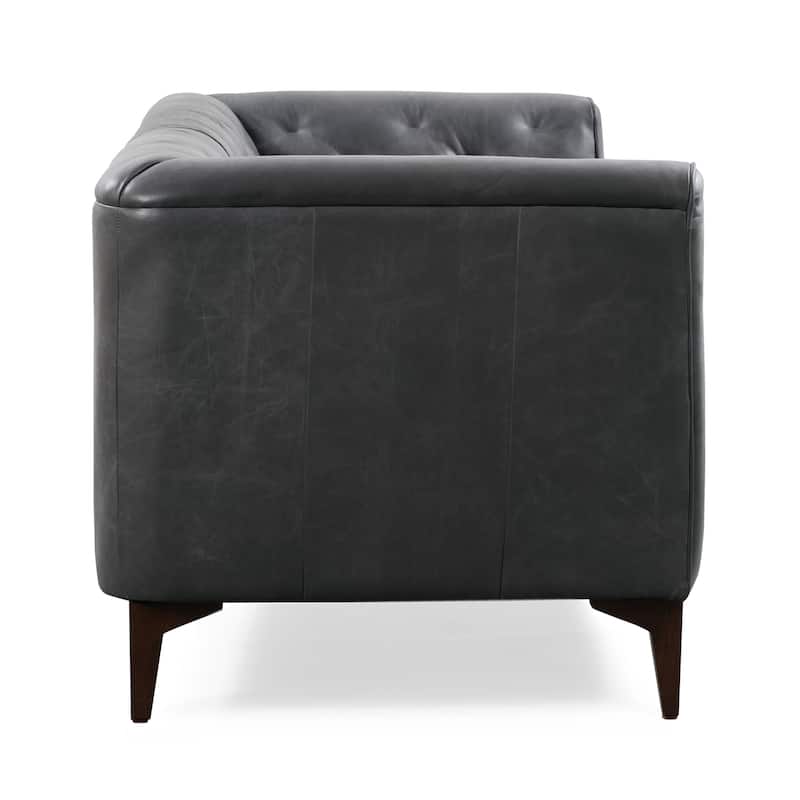 Poly & Bark Essex 89" Sofa - Full Grain Genuine Italian Leather