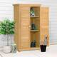 Garden Shed 3-tier Patio Storage Cabinet