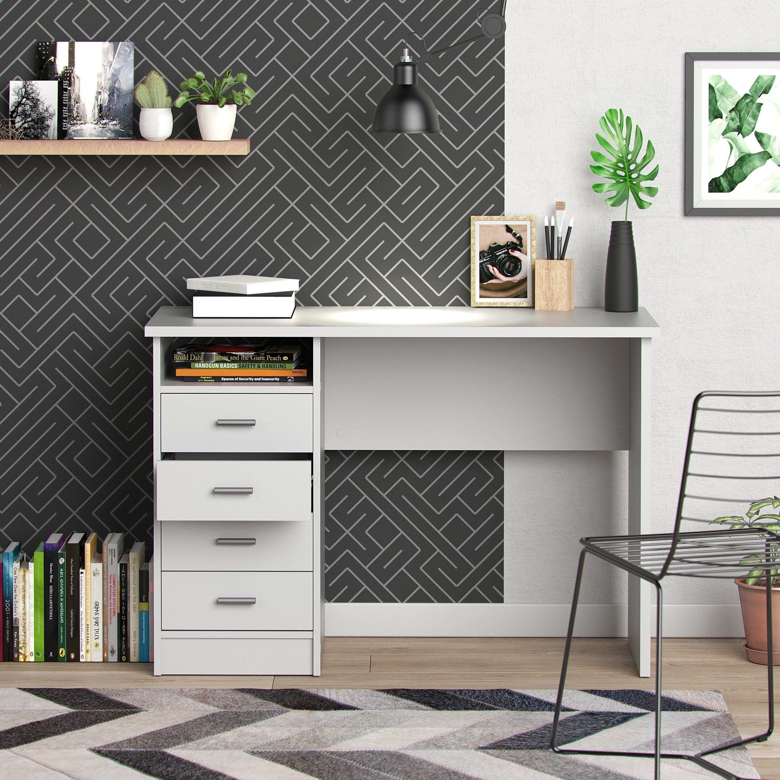 Porch Den Skylar 4 drawer Desk On Sale Bed Bath Beyond