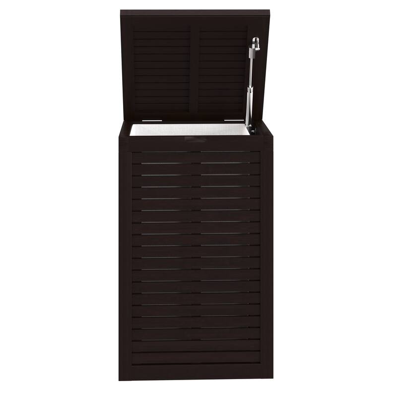 The Original Spa Square Teak Laundry or Storage Hamper
