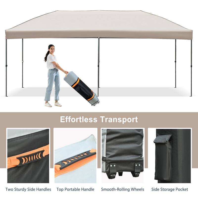 10x20 Pop Up Canopy with Sidewalls