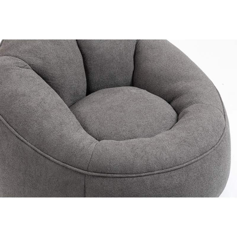 High Pressure Bean Bag Chair With Footrest
