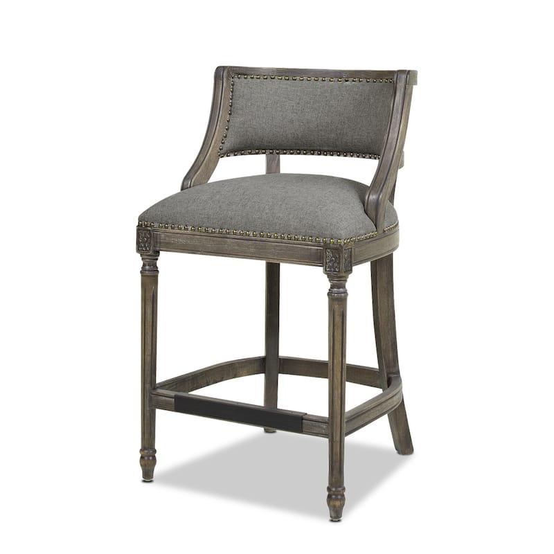 Paris Farmhouse Counter and Bar Stool with Backrest