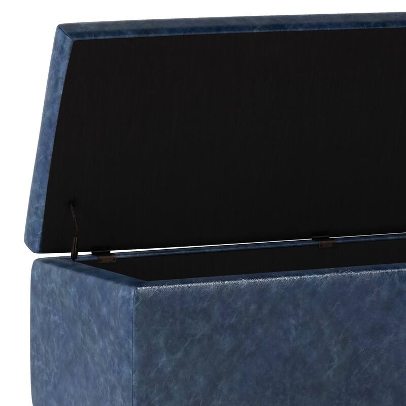 WYNDENHALL Springfield 48 inch Wide Rectangle Storage Ottoman