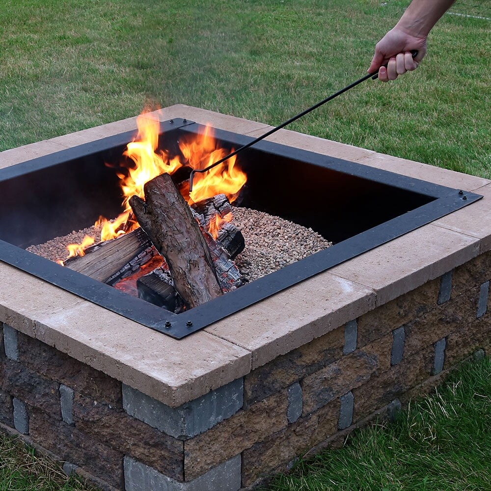 Shop Sunnydaze Steel Fire Pit Poker For Logs Firewood Fire Pit