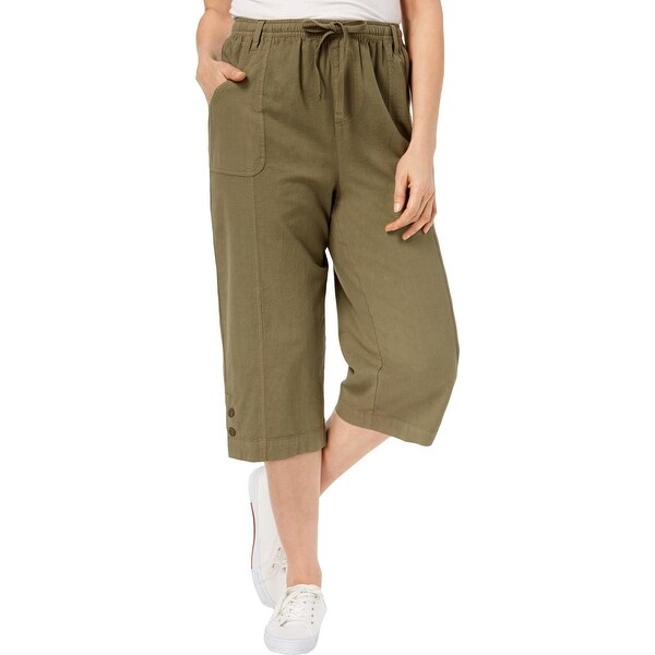 karen scott capri pants
