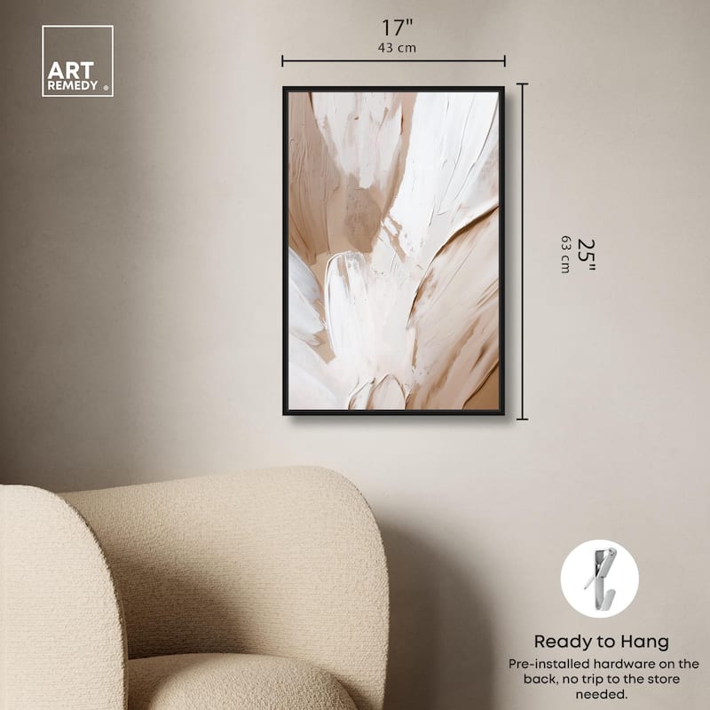 Fawn and Frost Canvas by Art Remedy