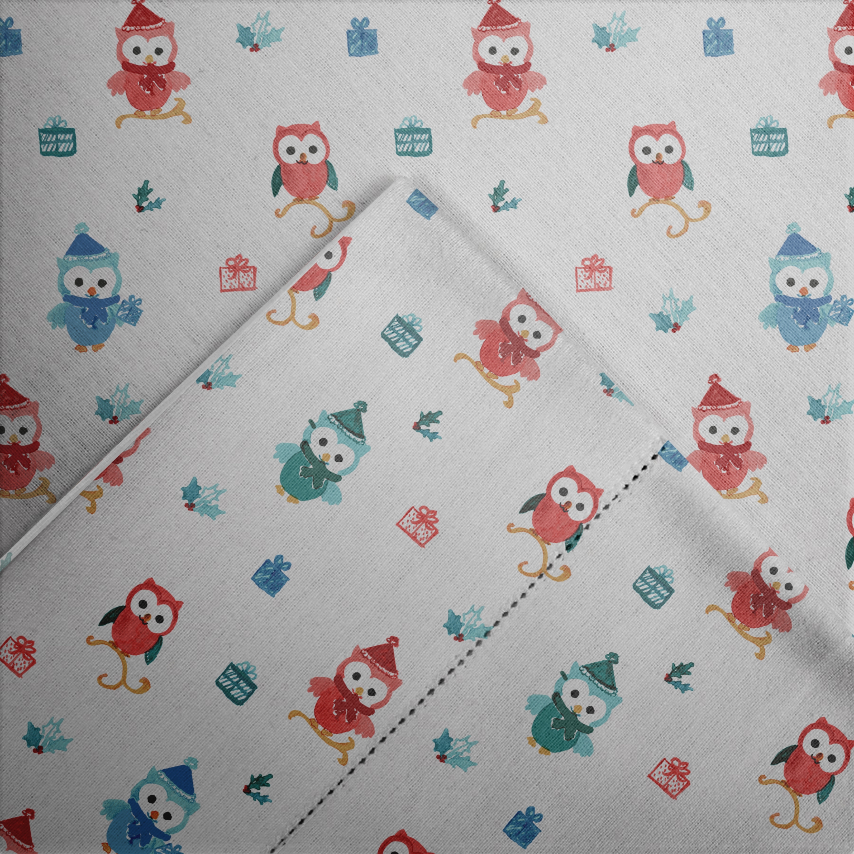 Pointehaven 175 GSM Cotton Flannel Bed Sheet Set with - Picture 23 of 50