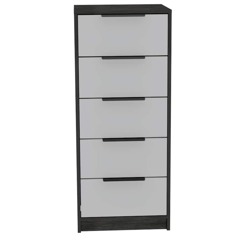 TUHOME Kaia 5 Drawer Dresser, Vertical Dresser
