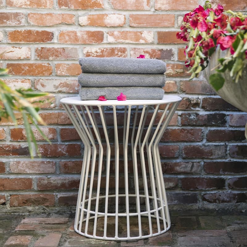 The Novogratz Poolside Gossip Collection Roberta Outdoor/Indoor Side Table