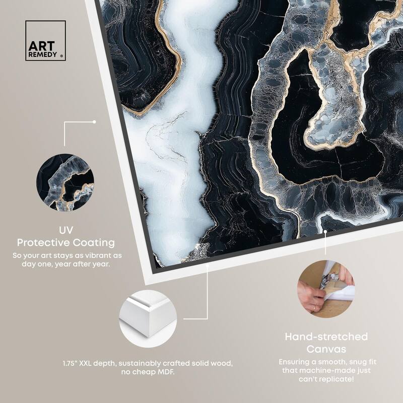 Aureate Ash Canvas by Art Remedy
