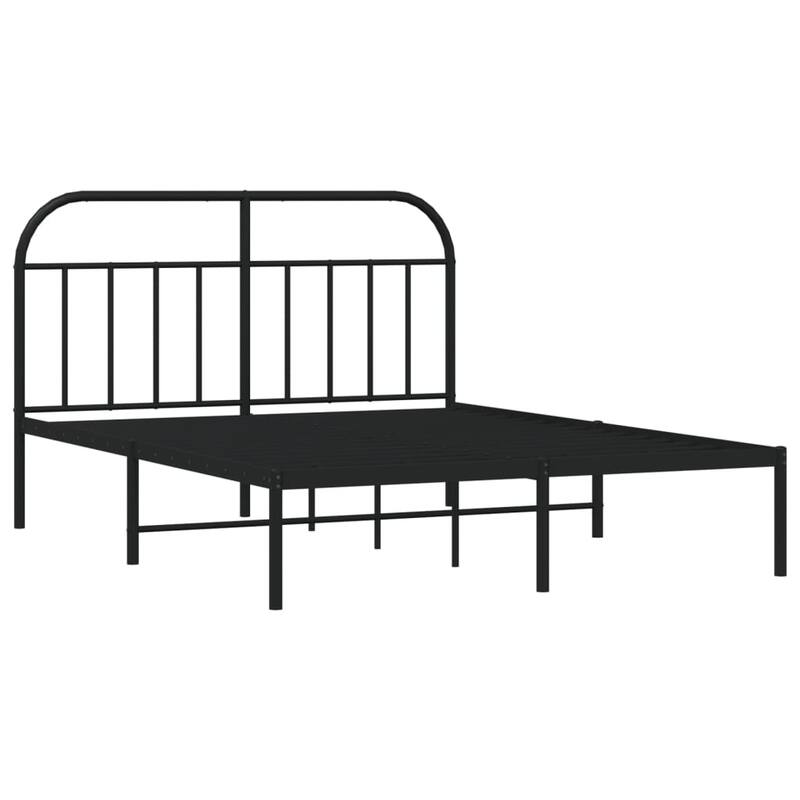 vidaXL 12 Inches Metal Bed Frame No Mattress