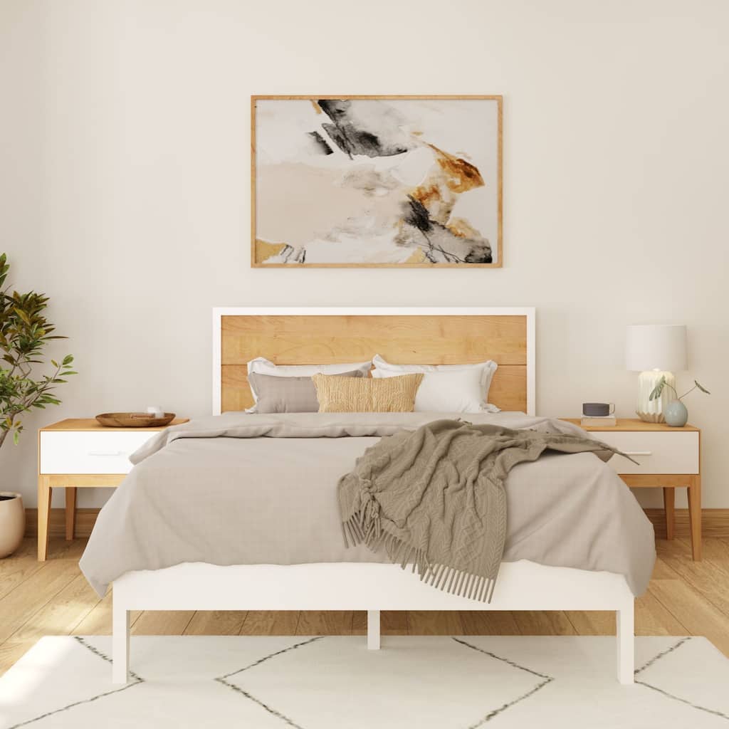 Plank and Beam 3 Piece Queen-Size Bedroom Set with 2 Nightstands