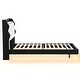 preview thumbnail 30 of 55, Upholstered Platform Bed Frame with LED Light Bar and USB