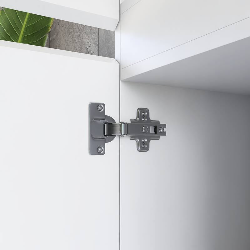 60'' Double Bathroom Vanity Set With Resin Top - 58.5'' x 19.5'' x 22.5''