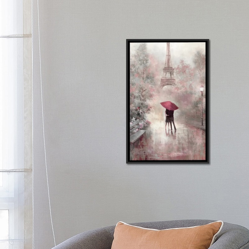iCanvas "Blush Reflections" by T.C. Chiu Framed Canvas Print