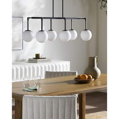 Livabliss Alegria Traditional Chandelier - 8"L x 10"W x 12"H