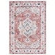 preview thumbnail 20 of 24, SAFAVIEH Luna Micol Oriental Medallion Rug 4'5" x 6'5" - Beige/Rust - Rectangle