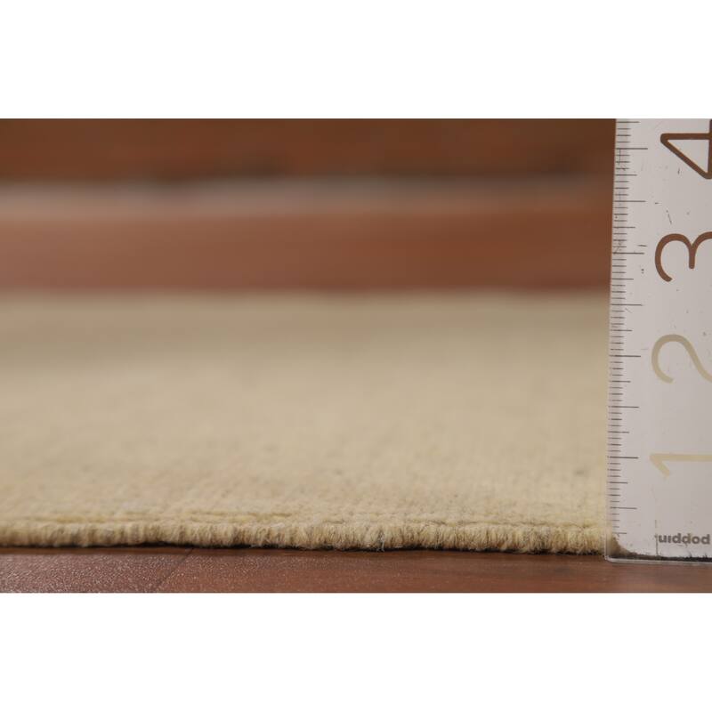 Gabbeh Modern Foyer Rug Oriental Handmade Wool Carpet - 2'9"x 4'0"