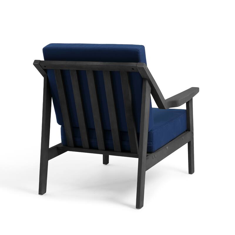 Outdoor Conversation Set Patio Cushioned Chair, Loveseat with Tables