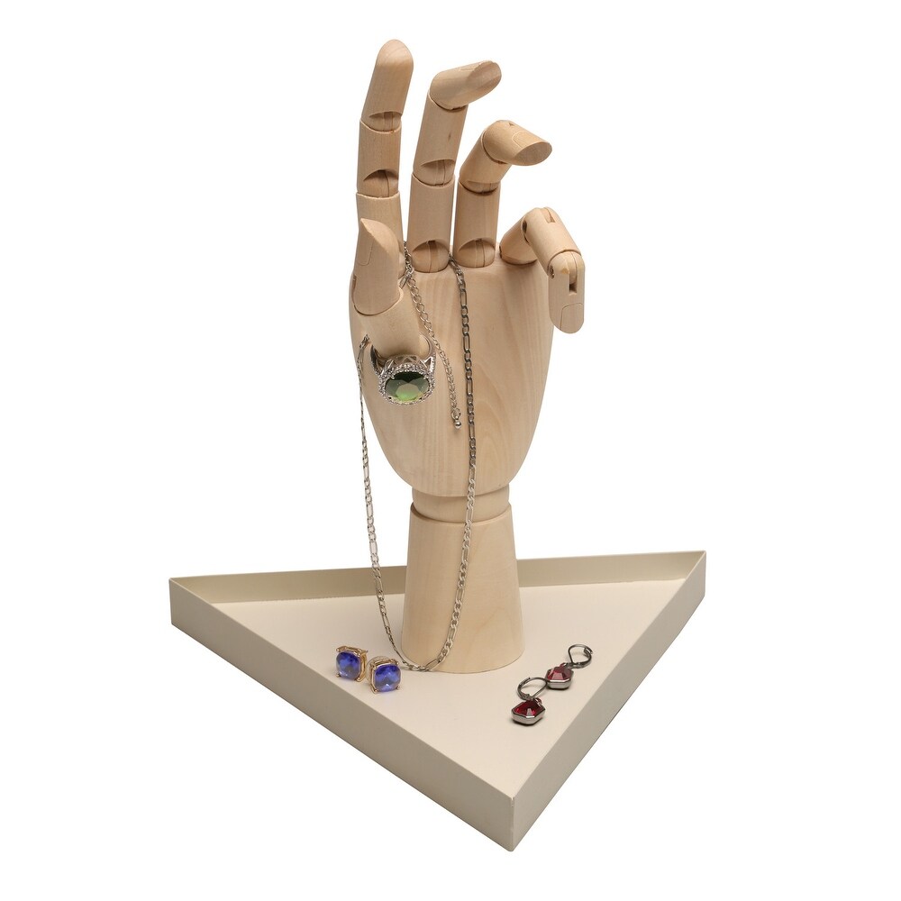 DOIYCUSTOMDoiy Artist's Hand Jewelry Holder Organizer Wood Mannequin