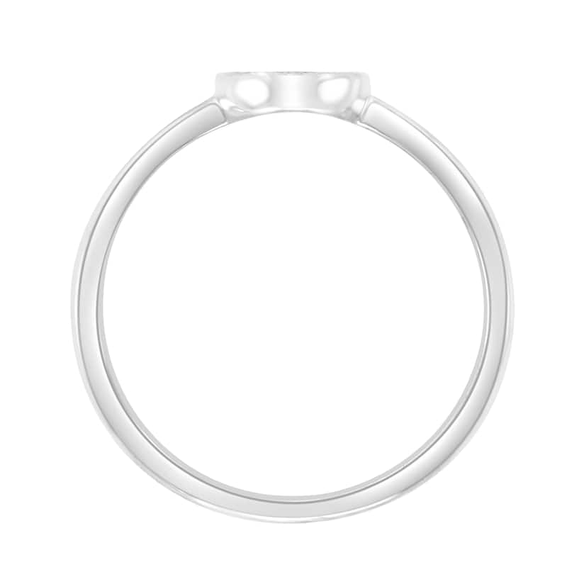 EFFY 925 Sterling Silver Diamond Circle Ring