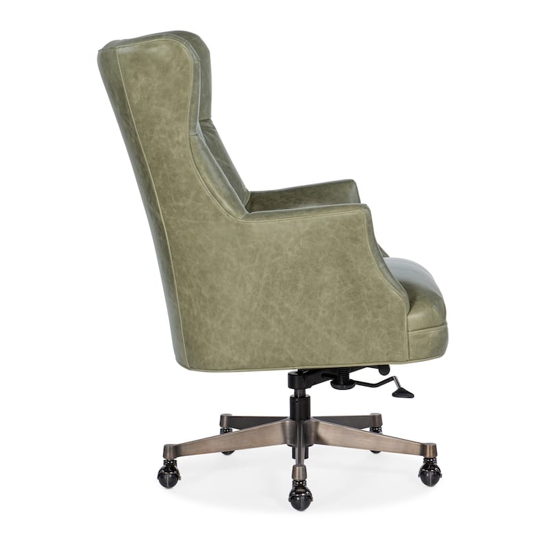 Hooker Furniture EC466 Brinley 27" Wide Leather Executive Swivel