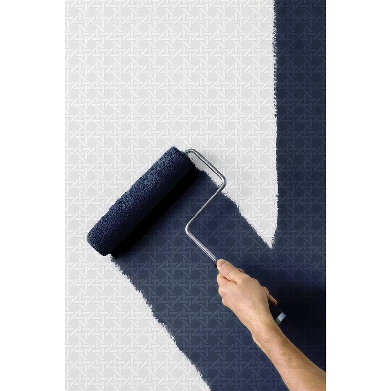 NextWall Wicker Paintable Peel and Stick Wallpaper - 20.9 in W. 18 ft. L