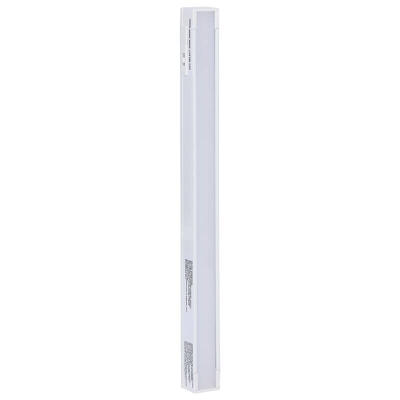4 Watt 10-Inch LED Under Cabinet 30K/40K/50K CCT Selectable White Finish