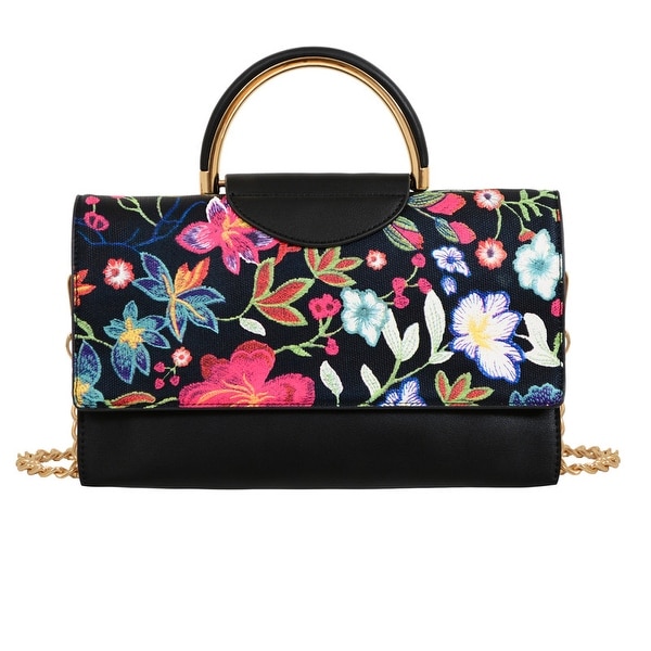 Mellow World Primerose Floral Crossbody Purse Large Shoulder Bag. Opens flyout.