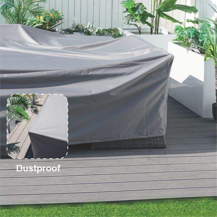 Patio Furniture Covers Waterproof, Outdoor Sectional Sofa Set , Patio Table and Chair Set Cover 106''L x 106''M x 28''H