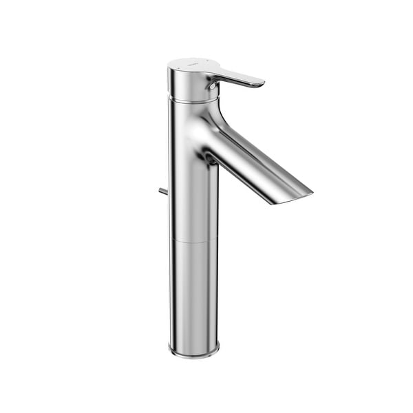 Toto TLS01304U Global 1.2 GPM Vessel Single Hole Bathroom Faucet with Pop-Up Drain Assembly - Polished Chrome