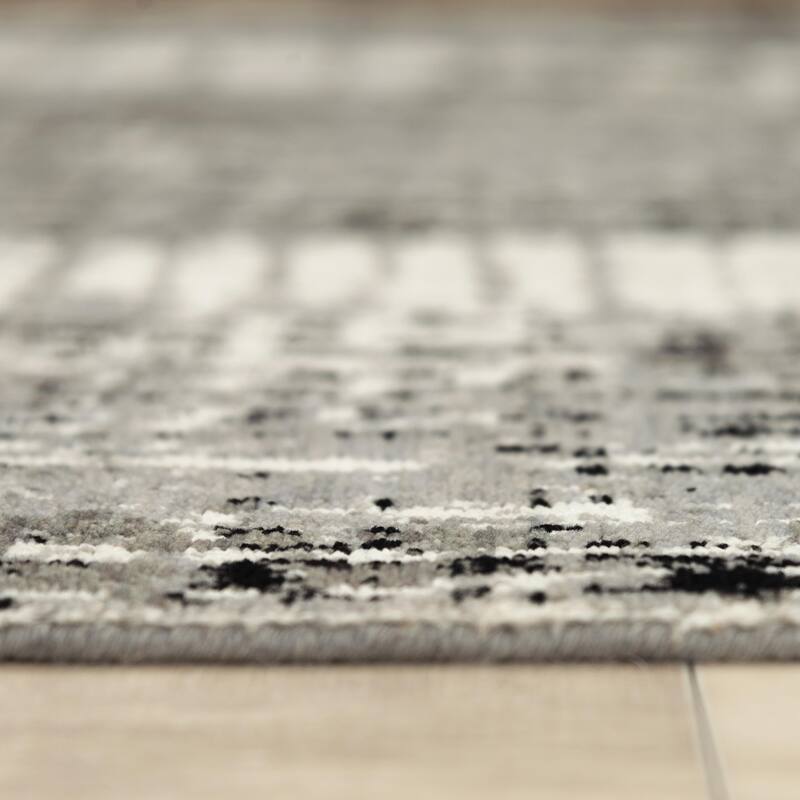 Alora Decor Aurora Transitional Abstract Wool/Tencel Area Rug