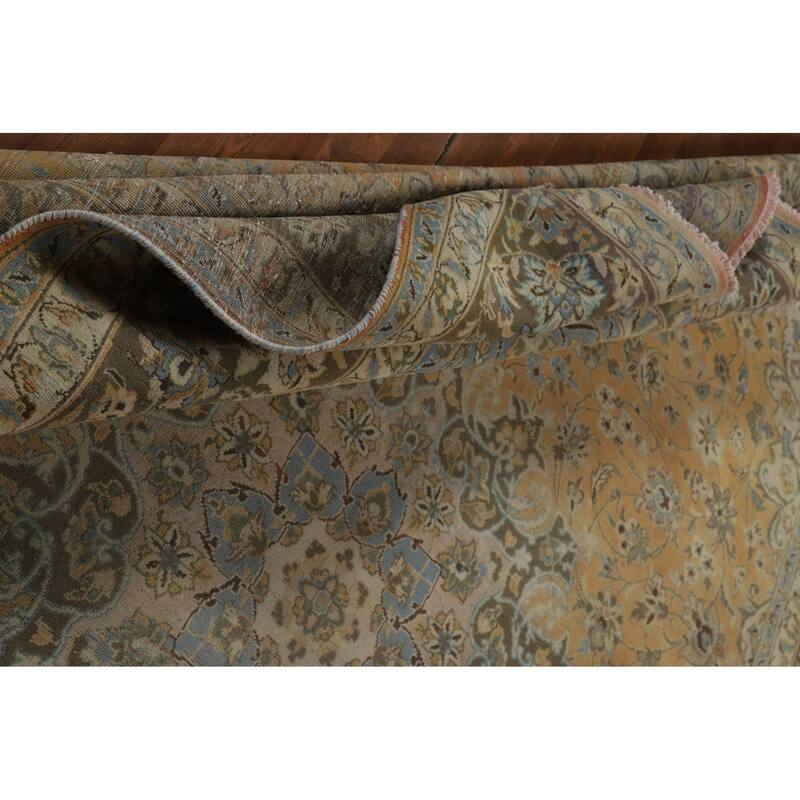Traditional Najafabad Persian Area Rug Hand-Knotted Wool Carpet - 9'10" x 13'1"