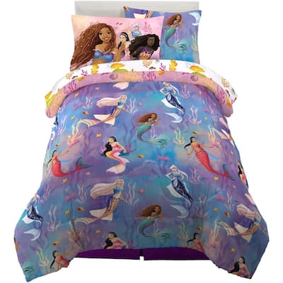 Disney's The Little Mermaid Kids Bedding Super Soft Comforter Set