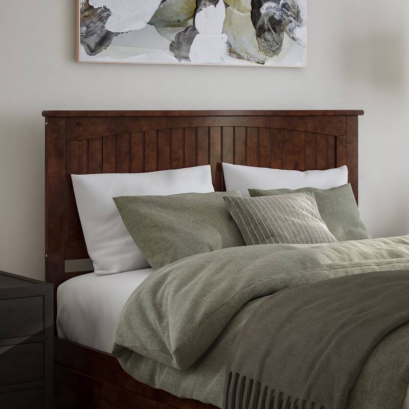 AFI Nantucket Platform Bed with Matching Footboard & Storage Drawers