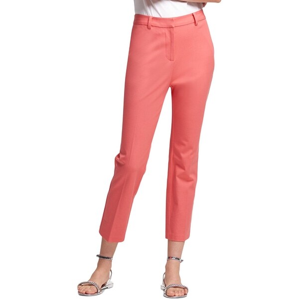 DKNY Womens Ankle Pants Slim Low Rise