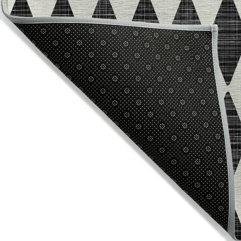 Machine Washable Indoor/ Outdoor Chantille Argyle Rug
