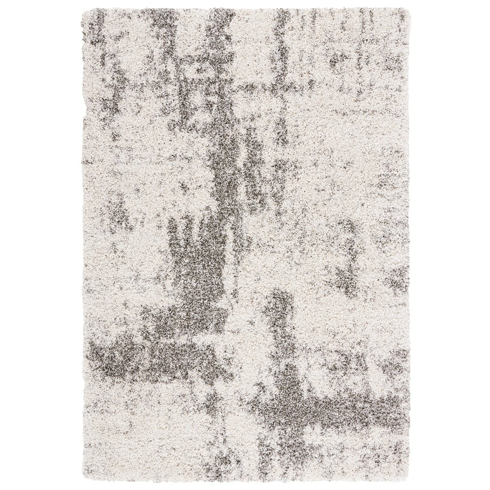 SAFAVIEH Hudson Shag Migdalia Modern Abstract 2-inch Thick Rug