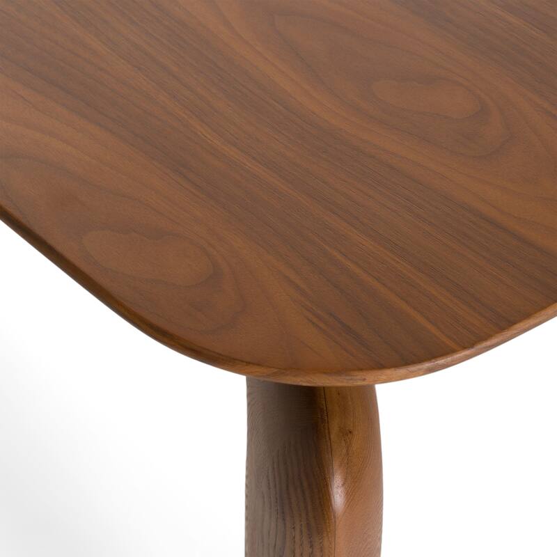 Modrest Michael Mid-Century Modern Walnut Dining Table