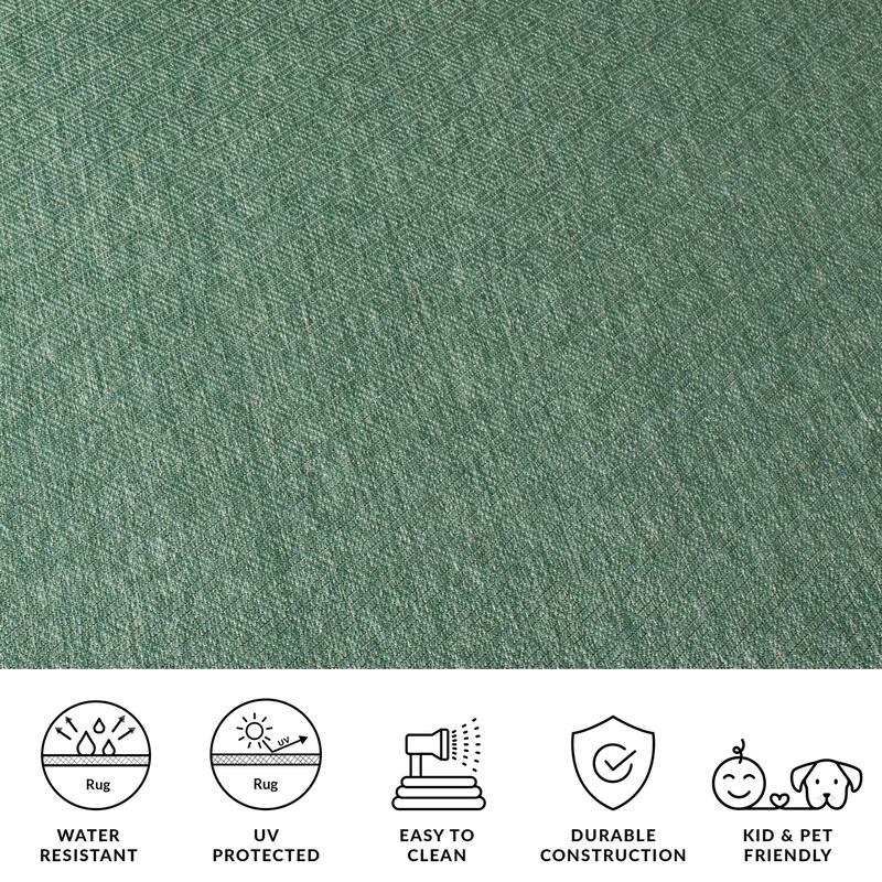 SAFAVIEH Courtyard Oivor Indoor/ Outdoor Waterproof Patio Backyard Rug